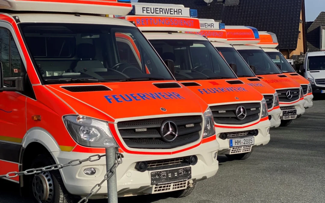 FERRER und Feuerwehr Hamburg.